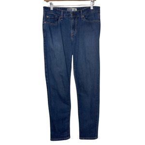 LEVI'S SIGNATURE | Zip Front Medium Wash Ankle Skinny Jeans | Size 10